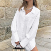 Robe Chemise Courte Blanche – Image 2