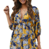 Robe Longue à Fleurs Champêtre