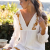 Robe Beige Mariage Champêtre – Image 3