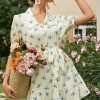 Robe A Fleurs Champêtre Grande Taille
